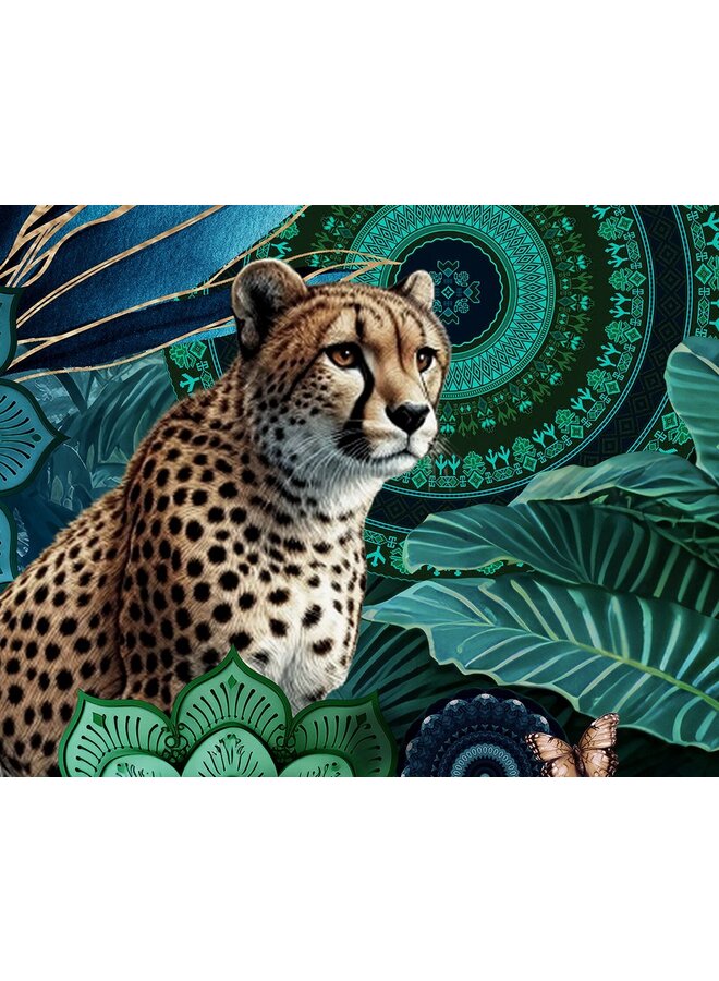 HIP Dekbedovertrek Nyah Multi - Katoensatijn