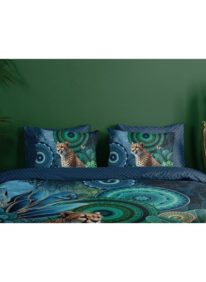 HIP Dekbedovertrek Nyah Multi - Katoensatijn