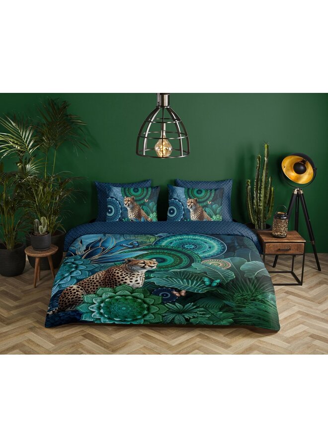 HIP Dekbedovertrek Nyah Multi - Katoensatijn