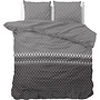 Sleeptime Dekbedovertrek Cheng Antraciet - Flanel