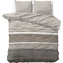 Sleeptime Dekbedovertrek Stone Stripe Taupe - Flanel