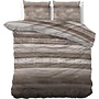 Sleeptime Dekbedovertrek Marcus Taupe - Flanel