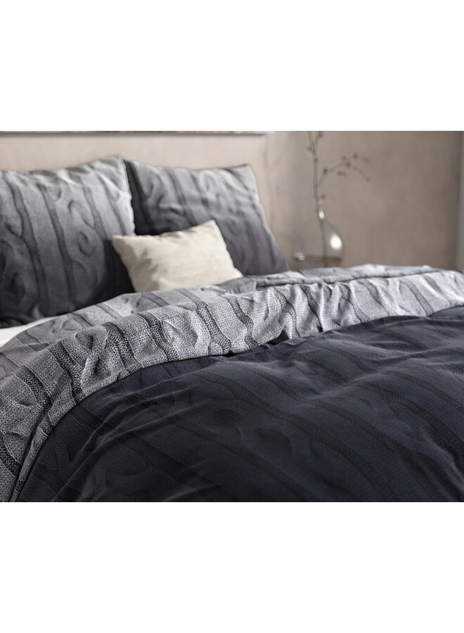 Dreamhouse Dekbedovertrek Dante Antraciet - Flanel