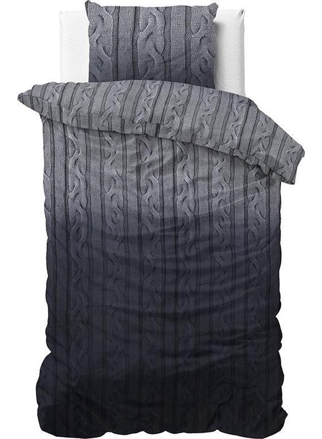 Dreamhouse Dekbedovertrek Dante Antraciet - Flanel