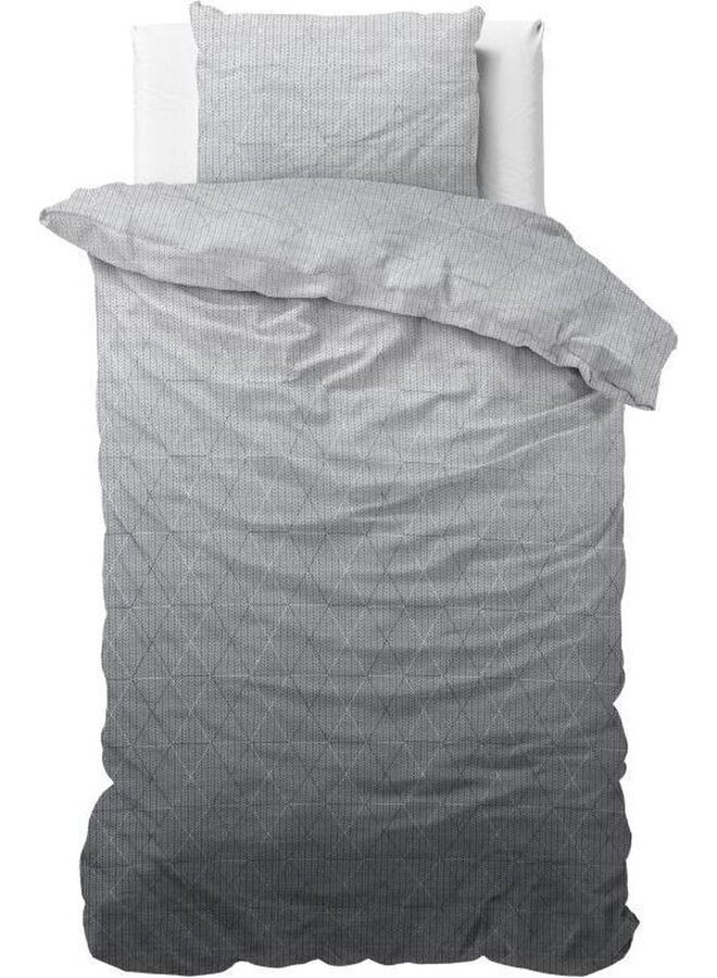 Dreamhouse Dekbedovertrek Quinn Antraciet - Flanel