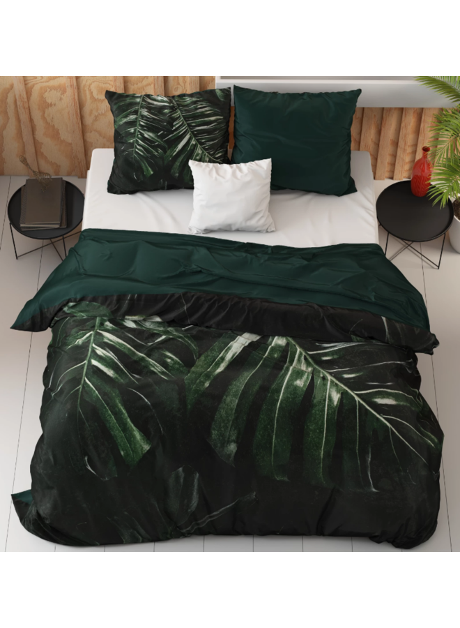 Dreamhouse Dekbedovertrek Walker Groen - Katoensatijn