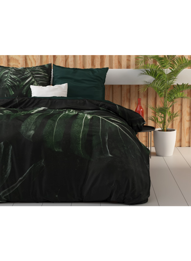 Dreamhouse Dekbedovertrek Walker Groen - Katoensatijn