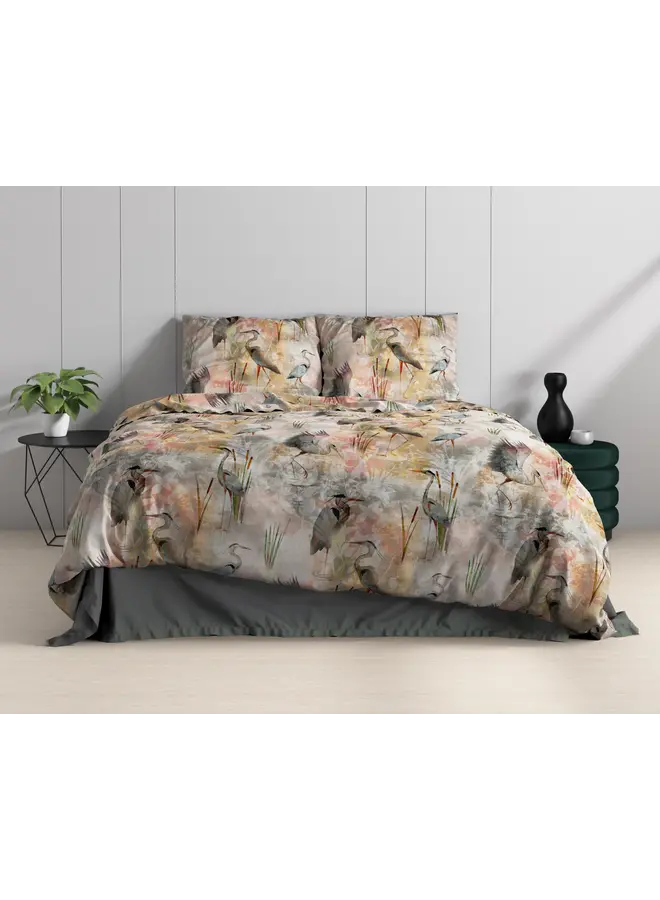 Dreamhouse Dekbedovertrek Dahila Multi - Katoensatijn