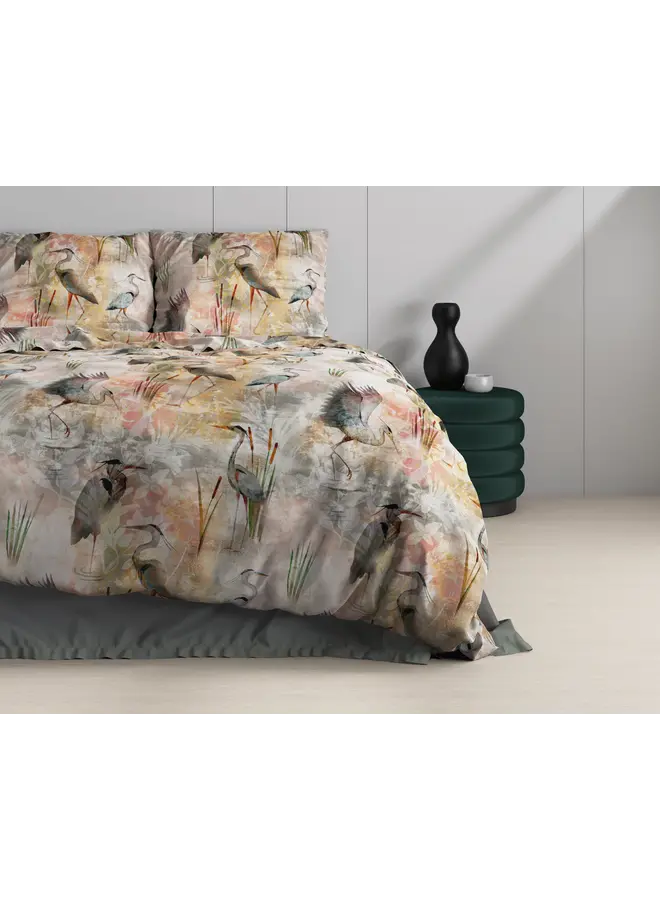 Dreamhouse Dekbedovertrek Dahila Multi - Katoensatijn