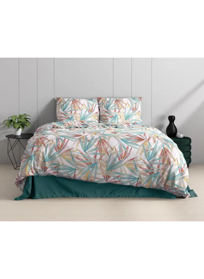 Dreamhouse Dekbedovertrek Aster Multi - Katoensatijn