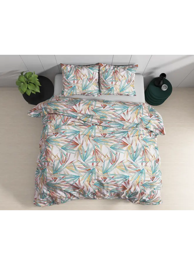 Dreamhouse Dekbedovertrek Aster Multi - Katoensatijn