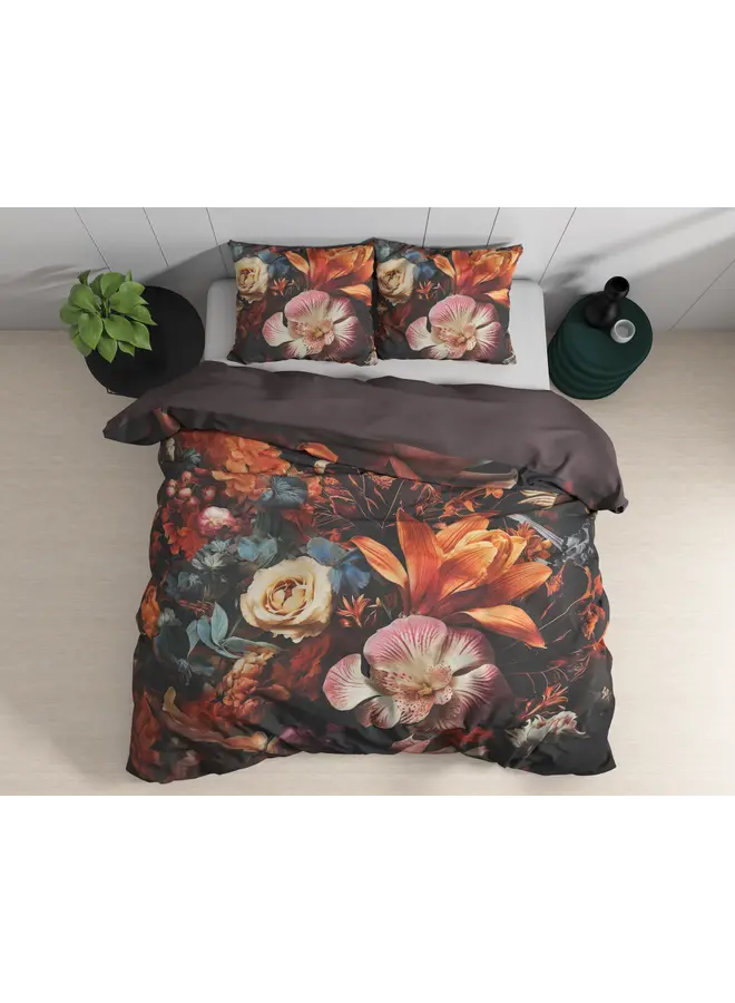 Dreamhouse Dekbedovertrek Flower Artistic Multi - Katoensatijn