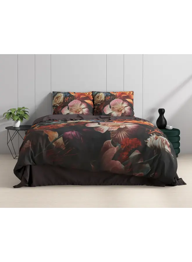 Dreamhouse Dekbedovertrek Flower Artistic Multi - Katoensatijn