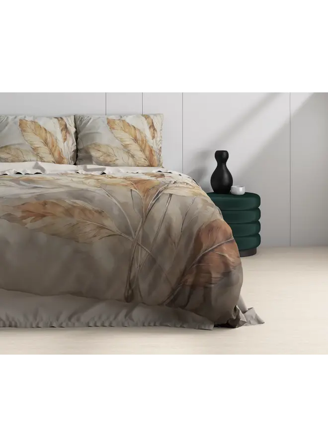 Dreamhouse Dekbedovertrek Whole Nature Zand - Katoensatijn