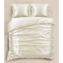 Sleeptime Dekbedovertrek Uni Glossy Creme - Satijn
