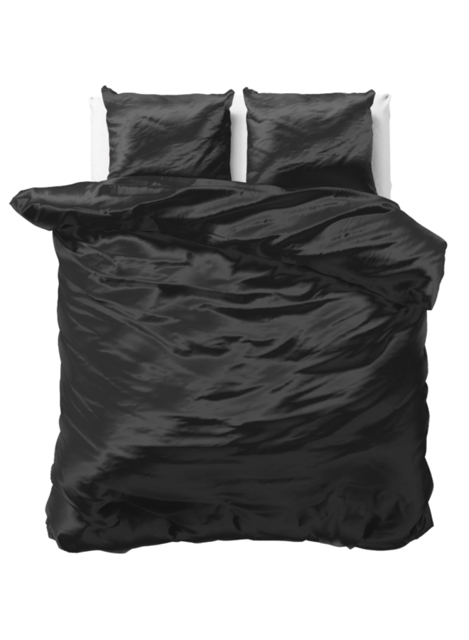 Sleeptime Dekbedovertrek Beauty Skin Care Uni Groen - Satijn