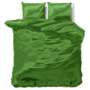 Sleeptime Dekbedovertrek Beauty Skin Care Uni Groen - Satijn