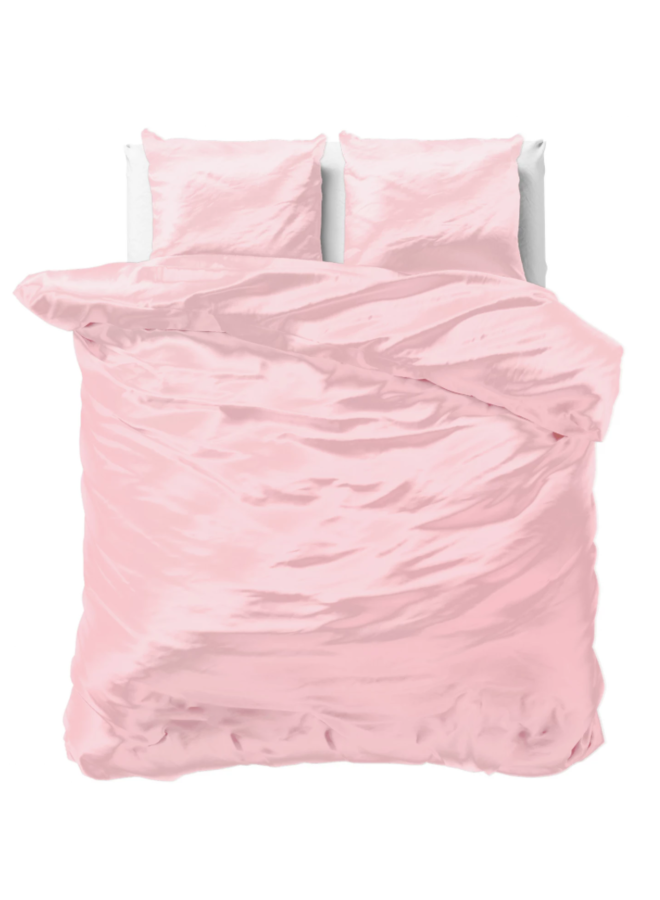 Dekbedovertrek Beauty Skin Care Uni Roze - Satijn PL3
