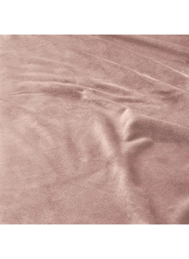 Sleeptime Dekbedovertrek Velvet Ruches Roze