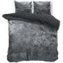Sleeptime Dekbedovertrek Crushed Antraciet - Velvet