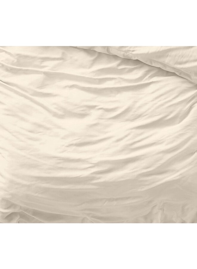 Primaviera Deluxe Dekbedovertrek Uni Zand - Katoensatijn