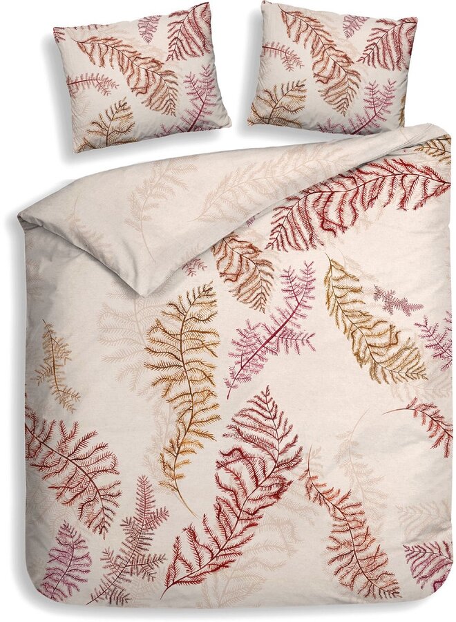 Heckett & Lane Dekbedovertrek Kamea Soft Pink - Katoensatijn