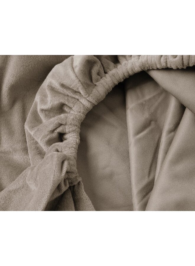 Sleeptime Hoeslaken Zand - Velvet