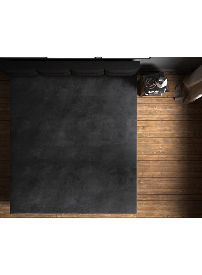 Sleeptime Hoeslaken Zwart - Velvet