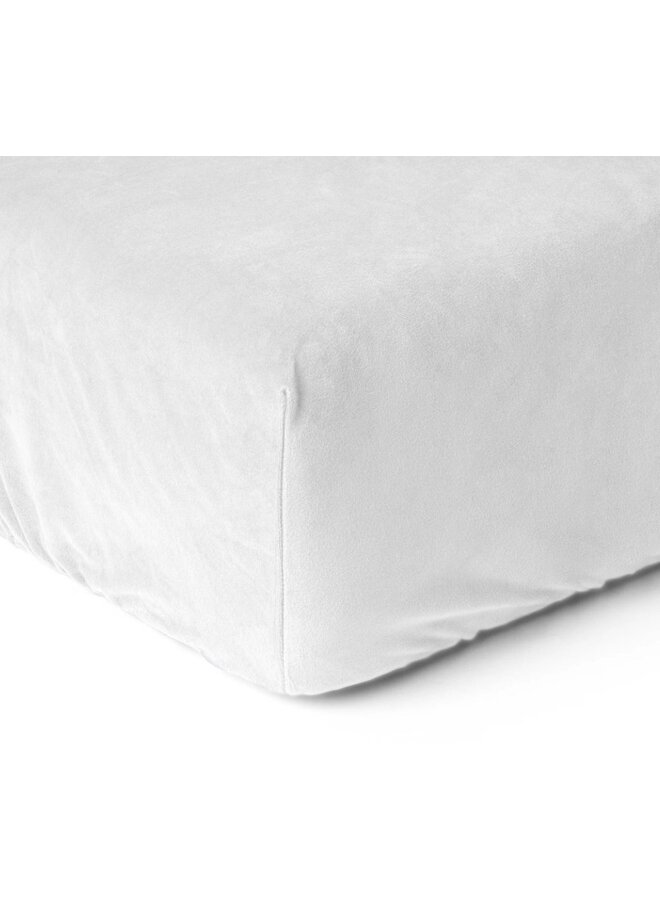 Sleeptime Hoeslaken Wit - Velvet