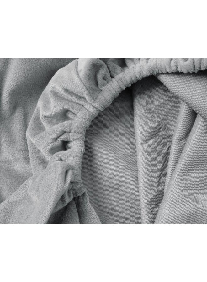 Sleeptime Hoeslaken Grijs - Velvet