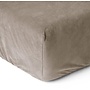 Sleeptime Hoeslaken Taupe - Velvet