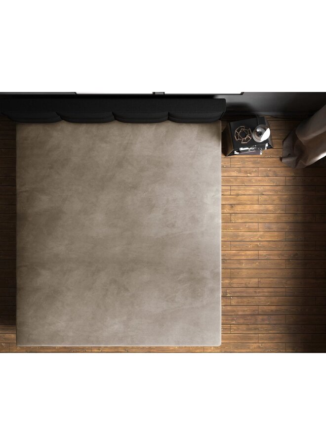 Sleeptime Hoeslaken Taupe - Velvet