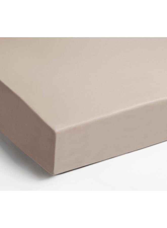 Day Dream Hoeslaken Taupe - Flanel