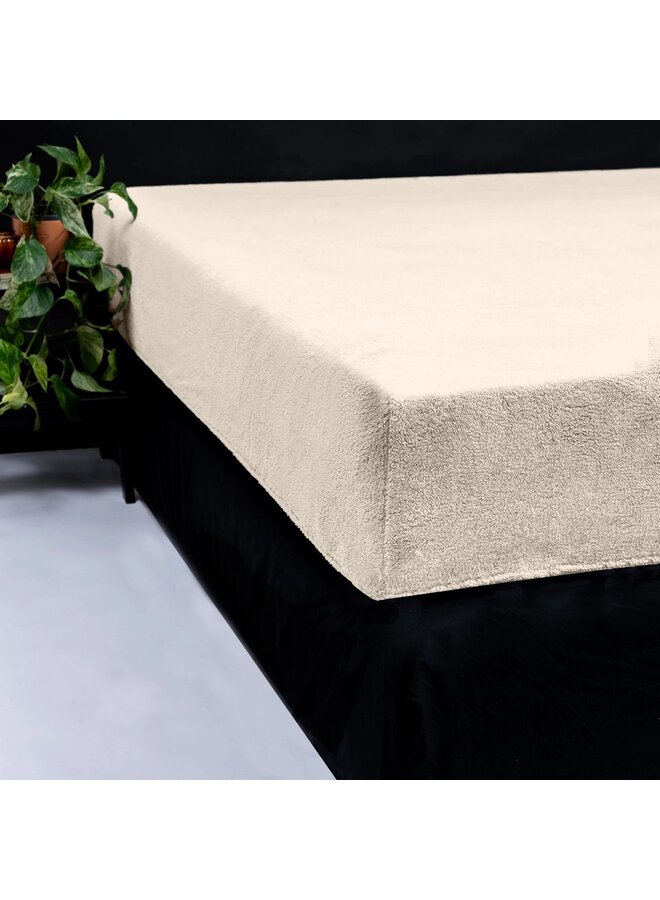 Sleeptime Hoeslaken Creme - Teddystof