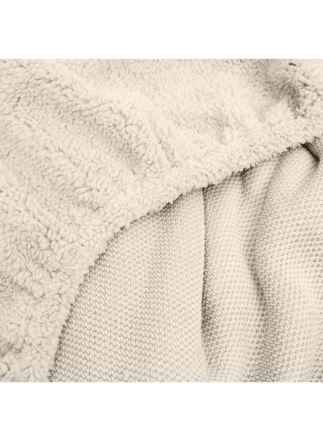 Sleeptime Hoeslaken Creme - Teddystof