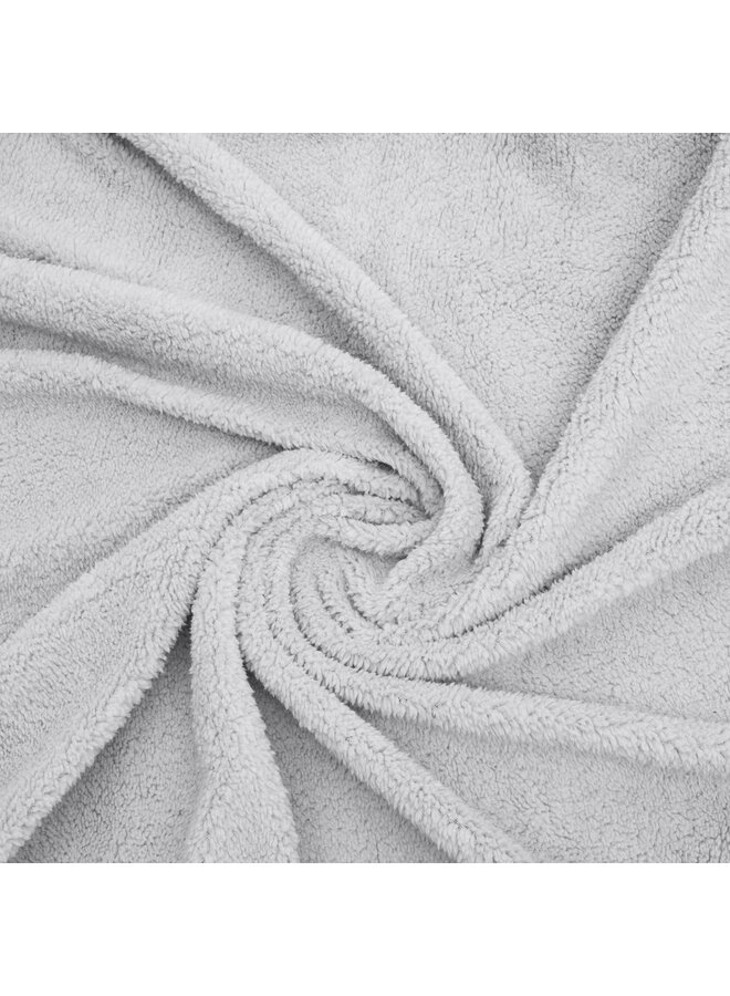 Sleeptime Hoeslaken Grijs - Teddystof