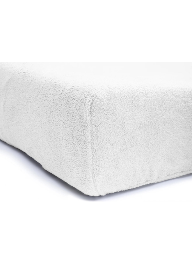 Sleeptime Hoeslaken Wit - Teddystof