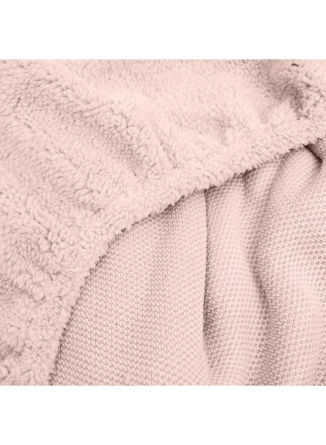 Sleeptime Hoeslaken Roze - Teddystof