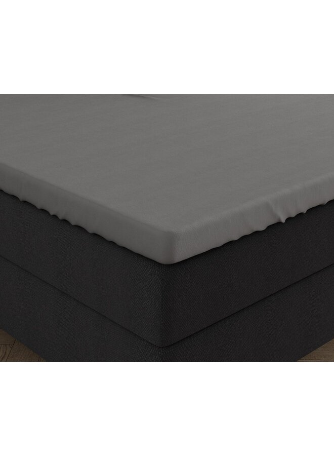 Dreamhouse Hoeslaken Splittopper Grijs - Dubbel Jersey