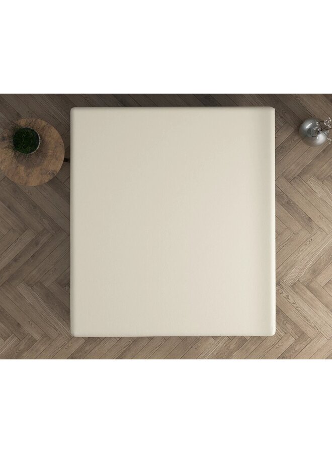 Dreamhouse Hoeslaken Topper Creme - Dubbel Jersey
