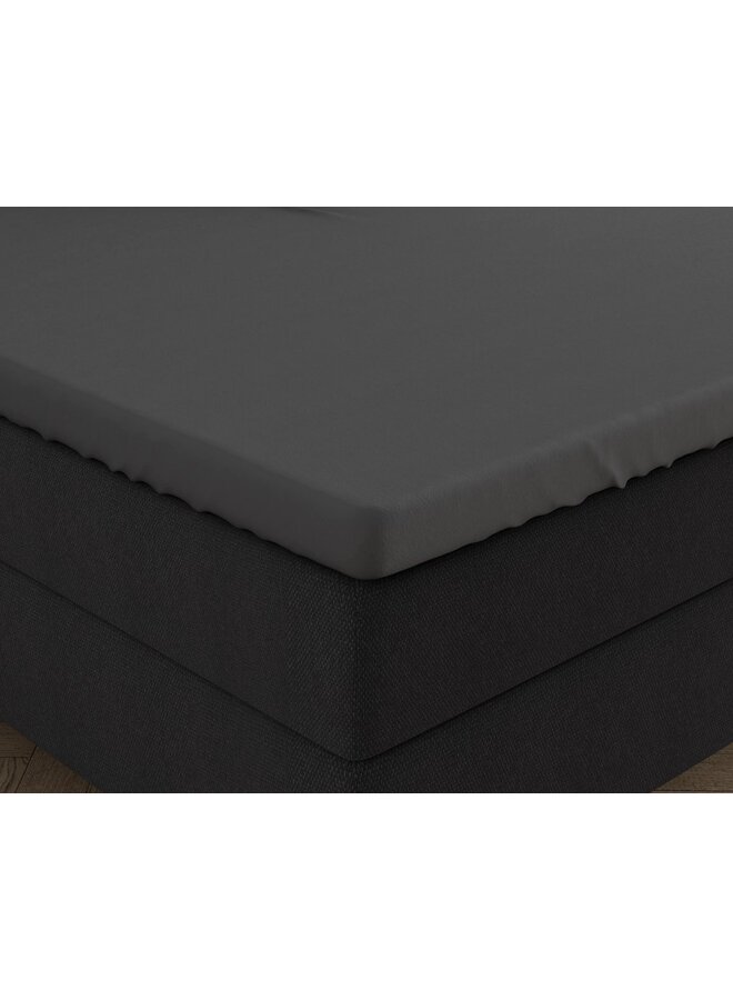 Dreamhouse Hoeslaken Topper Antraciet - Dubbel Jersey