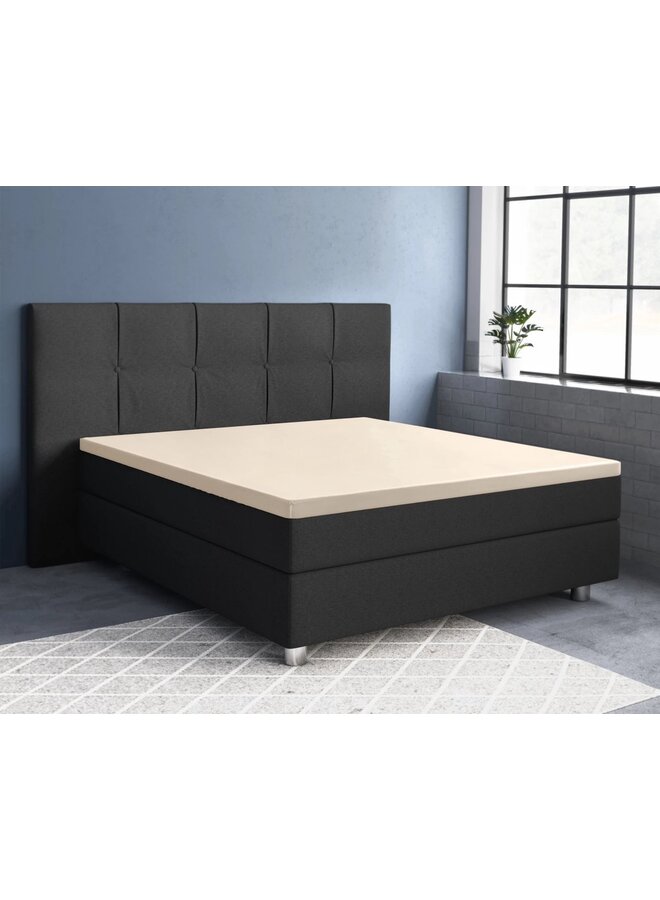 Primaviera Deluxe Hoeslaken Zand - Katoensatijn