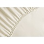 Yellow Hoeslaken Creme - Percale Katoen