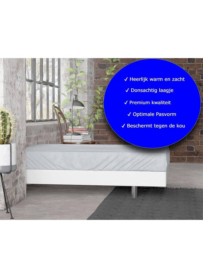 Dreamhouse Hoeslaken Grijs - Flanel