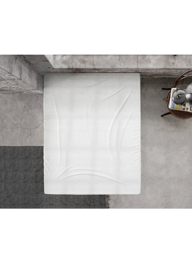 Dreamhouse Hoeslaken Wit - Flanel
