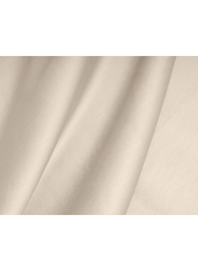 Primaviera Deluxe Hoeslaken Splittopper Zand - Katoensatijn