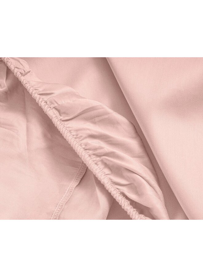 Primaviera Deluxe Hoeslaken Splittopper Roze - Katoensatijn