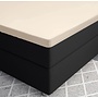 Primaviera Deluxe Hoeslaken Topper Zand - Katoensatijn