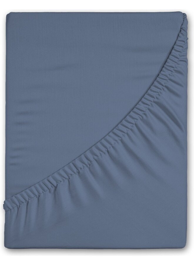 Hoeslaken Blauw - Flanel