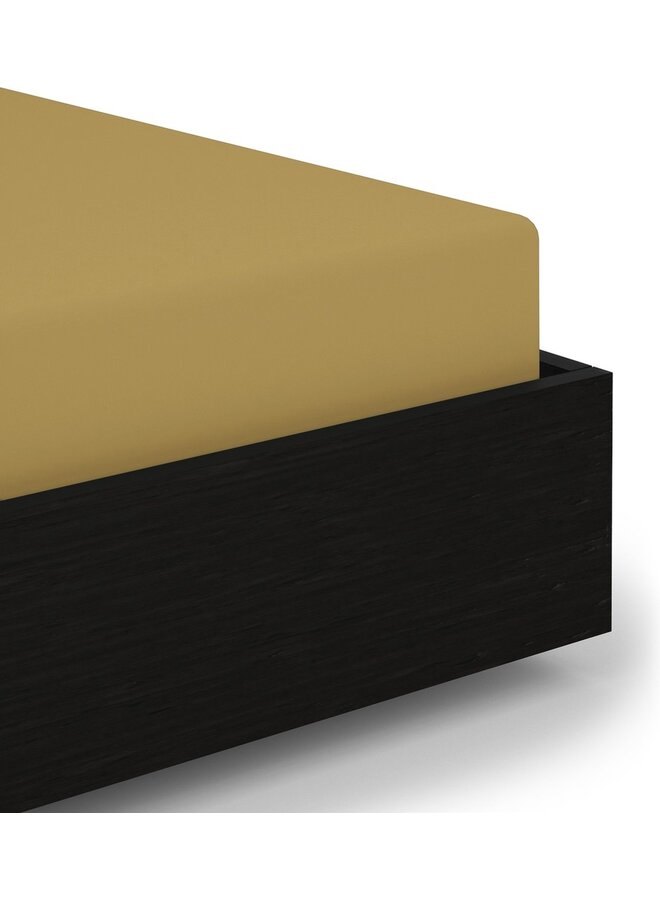 Heckett & Lane Hoeslaken Goud - Katoensatijn